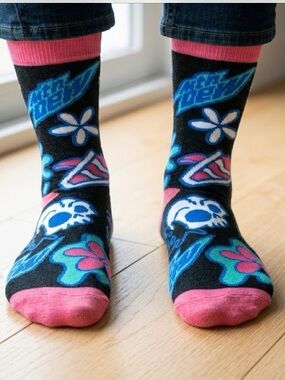 Mountain Dew Men's Crew Sock shoe size 6-13 Novelty Silly Funny new